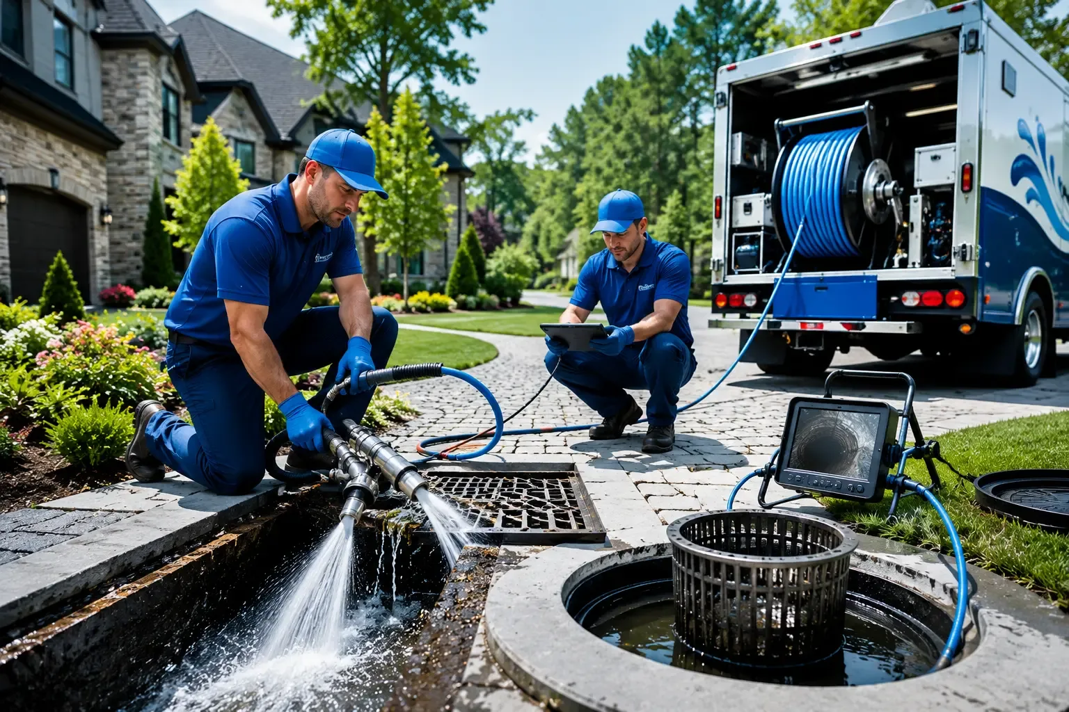 Local outdoor drain cleaning professionals in Reeves, LA